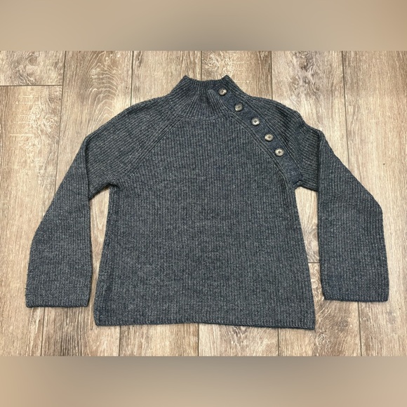 LOFT Sweaters - LOFT Marled Knit Mock Turtleneck Sweater- Size XS